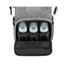 Τσάντα-Αλλαξιέρα Siena Light Grey 2025 Τσάντα-Αλλαξιέρα Siena Light Grey 2025