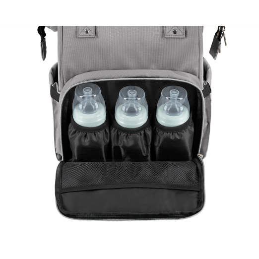 Τσάντα-Αλλαξιέρα Siena Light Grey 2025 Τσάντα-Αλλαξιέρα Siena Light Grey 2025