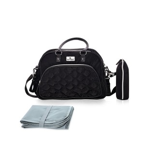 Τσάντα - Αλλαξιέρα Viola Black Lorelli