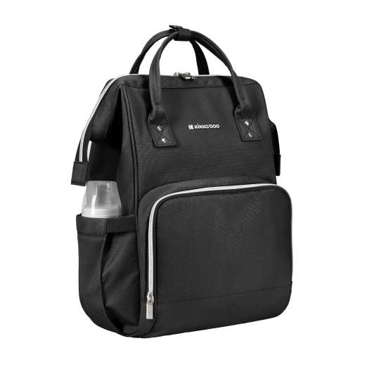 Τσάντα-Αλλαξιέρα Siena Black & Silver 2025