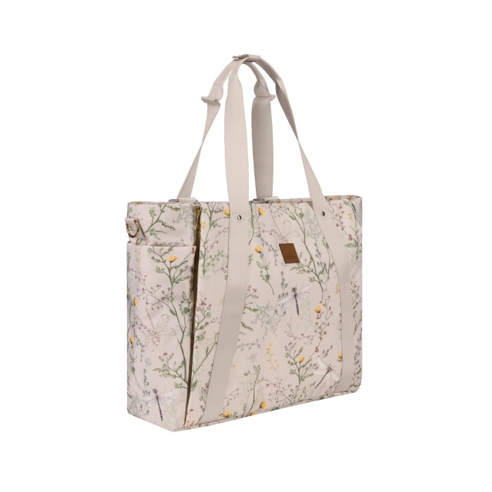 Τσάντα Μαμάς Με Αλλαξίερα Florence Secret Garden Beige Kikka Boo Τσάντα Μαμάς Με Αλλαξίερα Florence Secret Garden Beige Kikka Boo