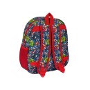 Tσάντα πλάτης παιδικού 3D Avengers Safta