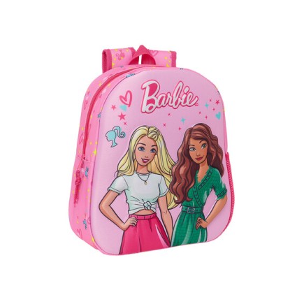 Tσάντα πλάτης παιδικού 3D Barbie Safta Tσάντα πλάτης παιδικού 3D Barbie Safta