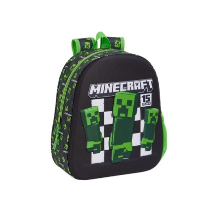 Tσάντα πλάτης παιδικού 3D Minecraft Safta Tσάντα πλάτης παιδικού 3D Minecraft Safta