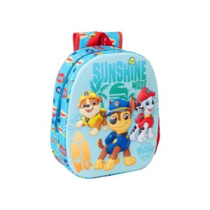 Tσάντα πλάτης παιδικού 3D Paw Patrol Safta