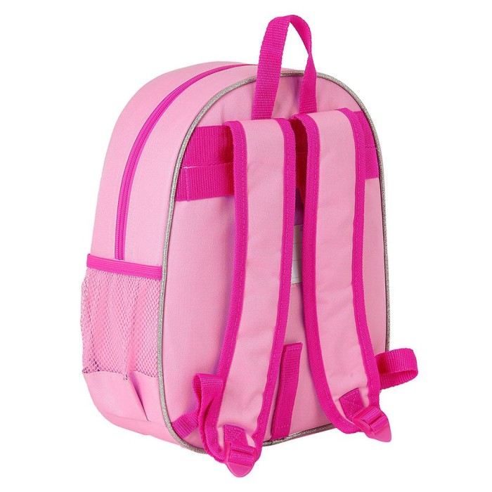 Τσάντα Πλάτης Σχολική 3D Minnie Mouse Safta