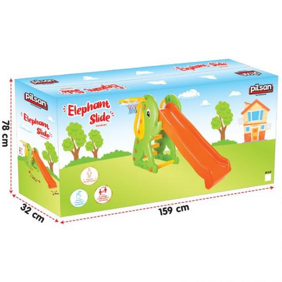 Τσουλήθρα με Μπασκέτα Elephant 06160 Pilsan