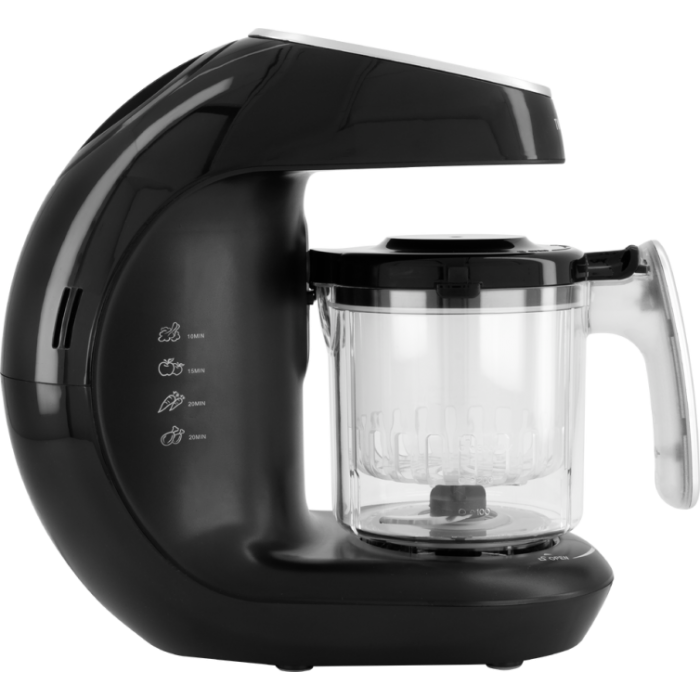 Twistshake Ατμομάγειρας - Παρασκευαστής Βρεφικής Τροφής 6 σε 1 Black V2