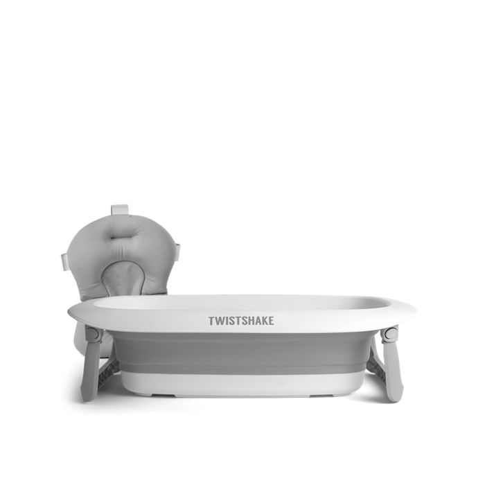 Twistshake Βρεφικό Μπανάκι Με Βρεφικό Ένθετο Pastel Grey Twistshake Βρεφικό Μπανάκι Με Βρεφικό Ένθετο Pastel Grey