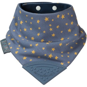 Υφασμάτινη Σαλιάρα Μπαντάνα Με Μαστικό Midnight Stars Cheeky Chompers