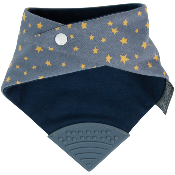 Υφασμάτινη Σαλιάρα Μπαντάνα Με Μαστικό Midnight Stars Cheeky Chompers Υφασμάτινη Σαλιάρα Μπαντάνα Με Μαστικό Midnight Stars Cheeky Chompers