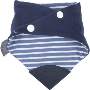 Υφασμάτινη Σαλιάρα Μπαντάνα Με Μαστικό Preppy Stripes Cheeky Chompers Υφασμάτινη Σαλιάρα Μπαντάνα Με Μαστικό Preppy Stripes Cheeky Chompers