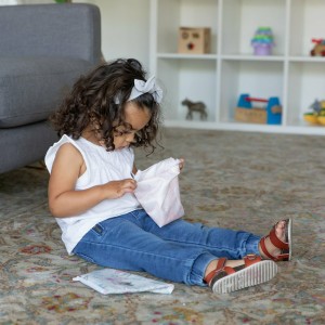 Υφασμάτινο Τσαντάκι Φαγητού Ροζ Δαντέλα Bumkins Υφασμάτινο Τσαντάκι Φαγητού Ροζ Δαντέλα Bumkins