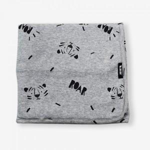 Βαμβακερή Κουβέρτα Αγκαλιάς 80x80cm Διπλής Όψης Lion Minene Βαμβακερή Κουβέρτα Αγκαλιάς 80x80cm Διπλής Όψης Lion Minene