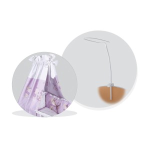 Βάση Κουνουπιέρας Λευκή Lorelli