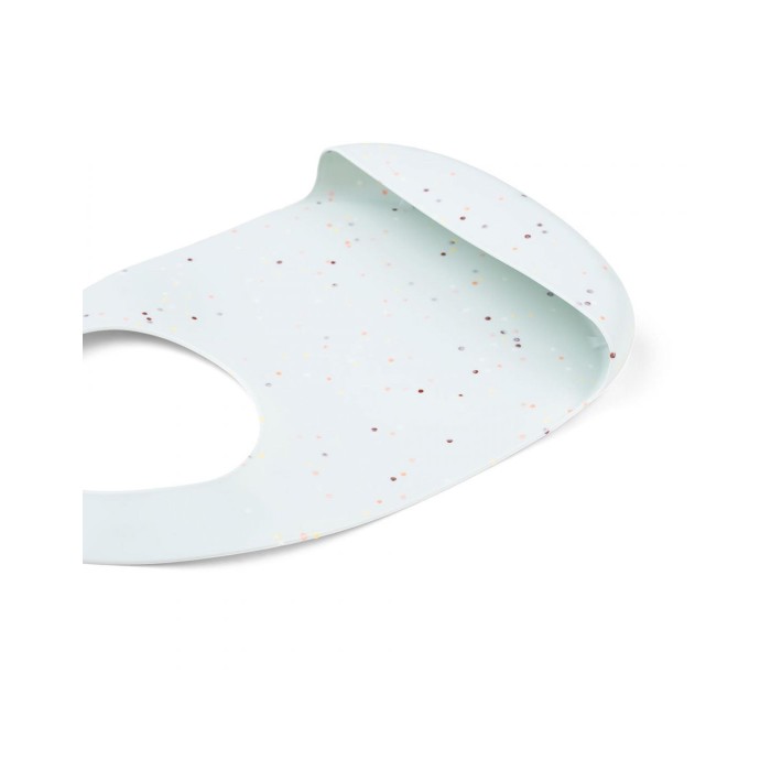 Παιδική Σαλιάρα Σιλικόνης Confetti Blue Done By Deer