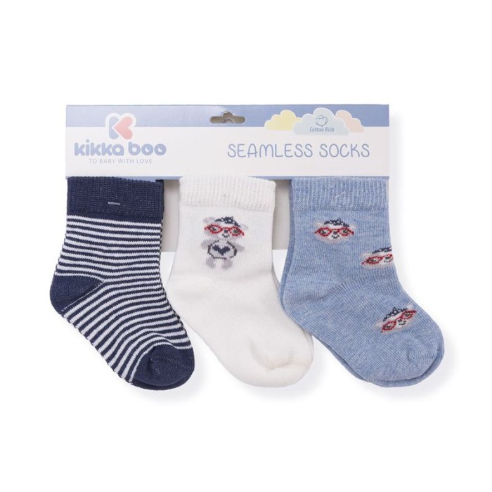 Βρεφικά Καλτσάκια 2-3y Love Rome Μπλε Kikka Boo