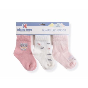 Βρεφικά Καλτσάκια 6-12m Cat Lovely Day Ροζ Kikka Boo