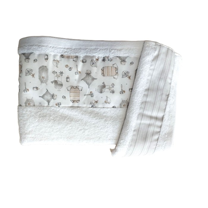 Βρεφικές Πέτσετες Σέτ 2τμχ Γκρι Figlio Bino