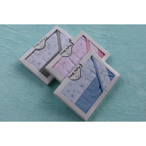 Βρεφικές Πέτσετες Σέτ 2τμχ Ροζ Figlio Bino Βρεφικές Πέτσετες Σέτ 2τμχ Ροζ Figlio Bino