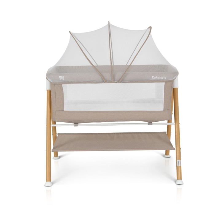 Λίκνο Kalinihta Μπεζ Wooden Print Moni