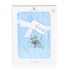 Βρεφική Κουβέρτα Αγκαλιάς Freya Μπλε Cangaroo Βρεφική Κουβέρτα Αγκαλιάς Freya Μπλε Cangaroo