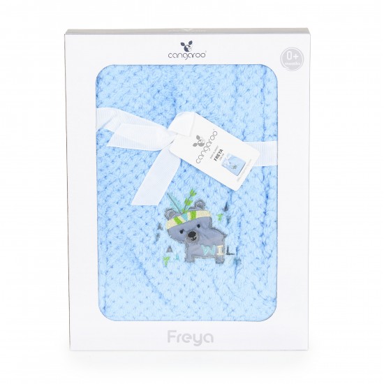 Βρεφική Κουβέρτα Αγκαλιάς Freya Μπλε Cangaroo