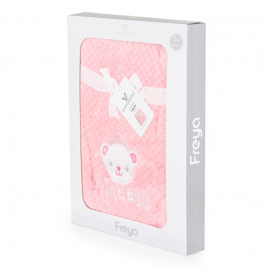 Βρεφική Κουβέρτα Αγκαλιάς Freya Ροζ Cangaroo