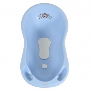 Βρεφική Μπανιέρα Forest Bear Pastel Blue 100cm Cangaroo Βρεφική Μπανιέρα Forest Bear Pastel Blue 100cm Cangaroo