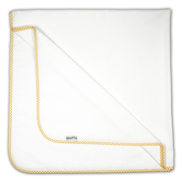 Βρεφική Πάνα - Φανέλα Αγκαλιάς Κίτρινη Ninetta Bebe