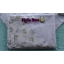 Βρεφική Πετσετούλα Κάπα Τετράγωνη Λαχανί Figlio Bino