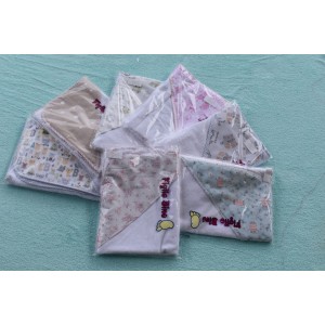 Βρεφική Πετσετούλα Κάπα Τετράγωνη Γκρι Ζωάκια Figlio Bino Βρεφική Πετσετούλα Κάπα Τετράγωνη Γκρι Ζωάκια Figlio Bino