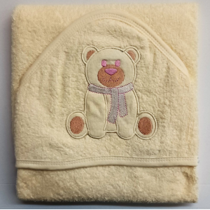 Βρεφική Πετσετούλα Μπάνιου Καπα 75x75cm Κίτρινο Beaux Bebes Βρεφική Πετσετούλα Μπάνιου Καπα 75x75cm Κίτρινο Beaux Bebes