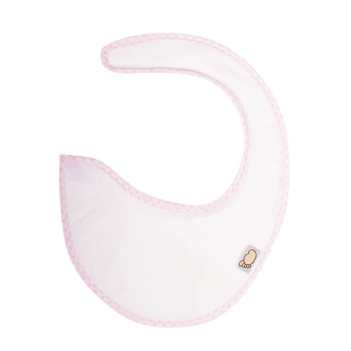 Βρεφική Σαλιάρα Ροζ Figlio Bino