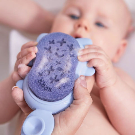 Βρεφική Βούρτσα Μπάνιου για τη Νινίδα Lullaby Blue B.box