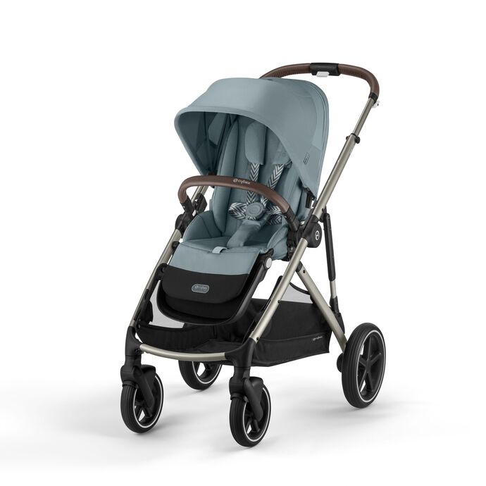 Βρεφικό Καρότσι Cybex Gazelle S Sky Blue Με Γκρι Σκελετό Βρεφικό Καρότσι Cybex Gazelle S Sky Blue Με Γκρι Σκελετό