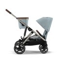 Βρεφικό Καρότσι Cybex Gazelle S Sky Blue Με Γκρι Σκελετό Βρεφικό Καρότσι Cybex Gazelle S Sky Blue Με Γκρι Σκελετό