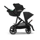 Βρεφικό Καρότσι Cybex Gazelle S Moon Black Με Μαύρο Σκελετό