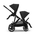 Βρεφικό Καρότσι Cybex Gazelle S Moon Black Με Μαύρο Σκελετό