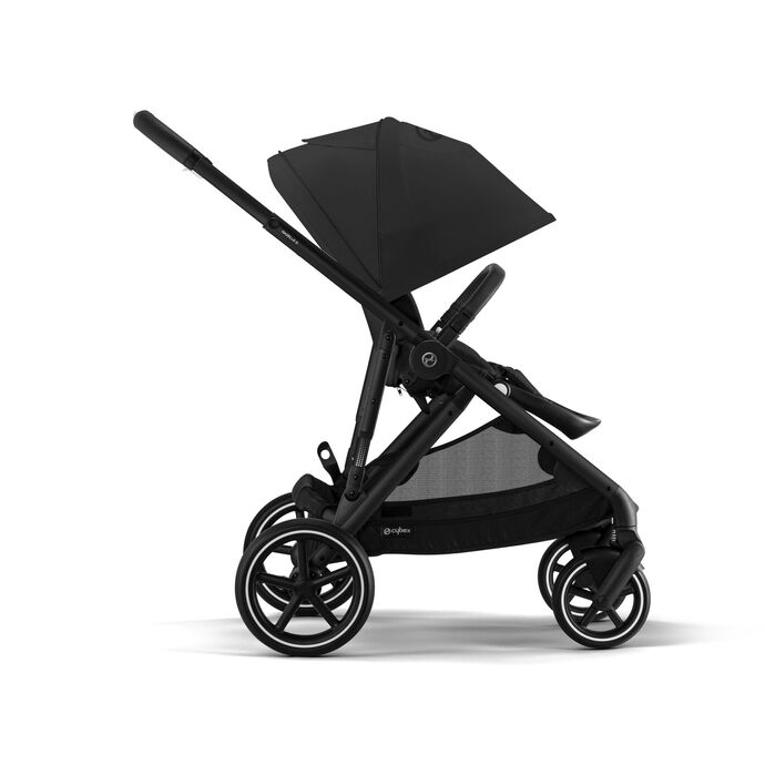 Βρεφικό Καρότσι Cybex Gazelle S Moon Black Με Μαύρο Σκελετό