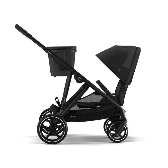 Βρεφικό Καρότσι Cybex Gazelle S Moon Black Με Μαύρο Σκελετό