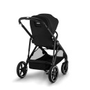 Βρεφικό Καρότσι Cybex Gazelle S Moon Black Με Μαύρο Σκελετό