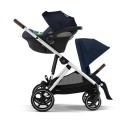 Βρεφικό Καρότσι Cybex Gazelle S Ocean Blue Με Ασημί Σκελετό