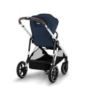 Βρεφικό Καρότσι Cybex Gazelle S Ocean Blue Με Ασημί Σκελετό