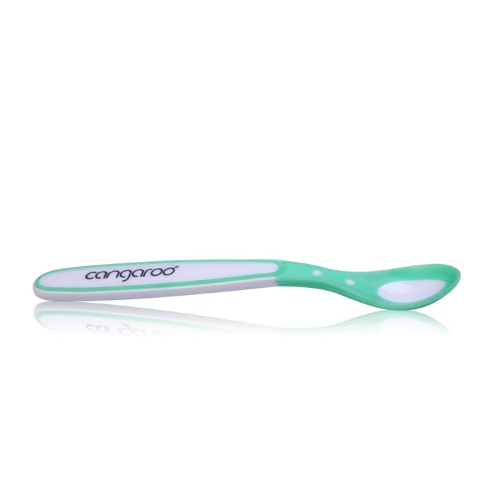 Βρεφικό Κουτάλι με Ένδειξη Θερμοκρασίας Πράσινο Cangaroo F1275