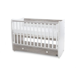 Βρεφικό Κρεβατάκι 2 Επιπέδων Dream New 60x120 White/Artwood Lorelli