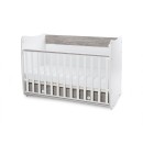 Βρεφικό Κρεβατάκι 2 Επιπέδων Dream New 60x120 White/Artwood Lorelli