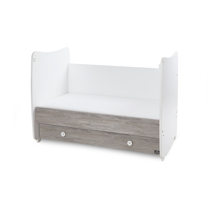 Βρεφικό Κρεβατάκι 2 Επιπέδων Dream New 60x120 White/Artwood Lorelli