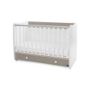 Βρεφικό Κρεβατάκι 2 Επιπέδων Dream New 60x120 White/Beige Lorelli