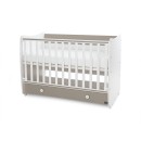 Βρεφικό Κρεβατάκι 2 Επιπέδων Dream New 60x120 White/Beige Lorelli